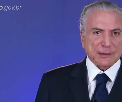 Temer fala aos trabalhadores