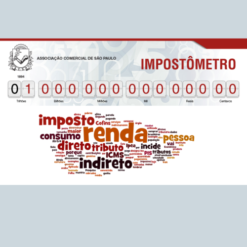 População brasileira já pagou R$ 1 trilhão em impostos este ano