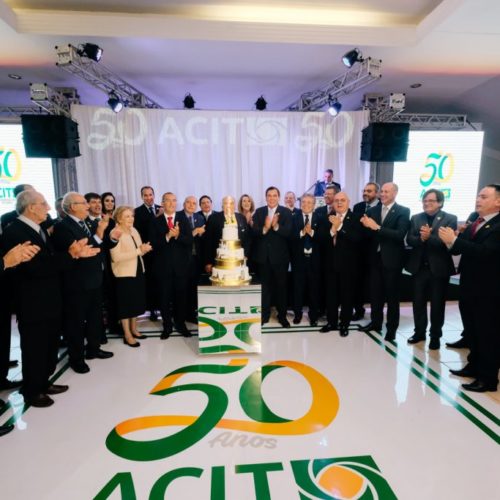 Com homenagens aos ex-presidentes, a Acit comemora os 50 anos