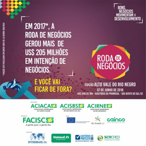 Facisc e associações reúnem empresários para a primeira roda de negócios em SC