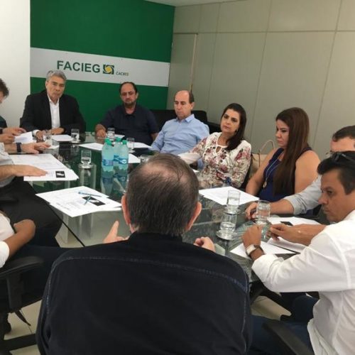 Facieg discute realização do 7º Congresso das Associações Comerciais e Industriais do Estado de Goiás