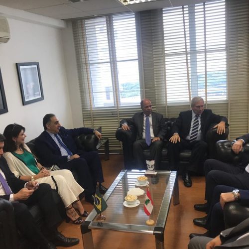 Governo libanês se reúne com a Associação Comercial de SP para discutir livre-comércio com o Mercosul