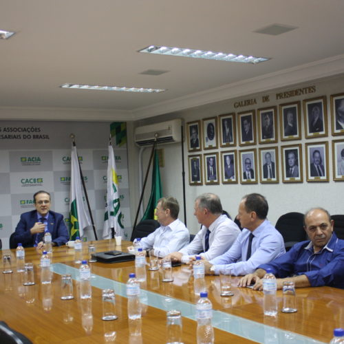 Comitiva da Facisc visita Brasília