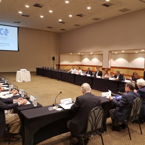 Câmaras de comércio iberoamericanas participam de reunião do Conselho Diretor da Aico