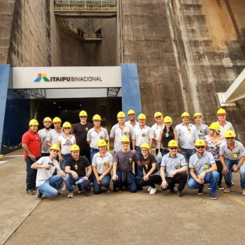 PR: Núcleo de Mecânicas da Acit visita Usina Hidrelétrica de Itaipu