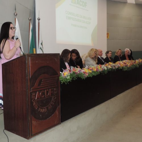 Conselho da Mulher Empresária do DF empossa diretoria na ACDF