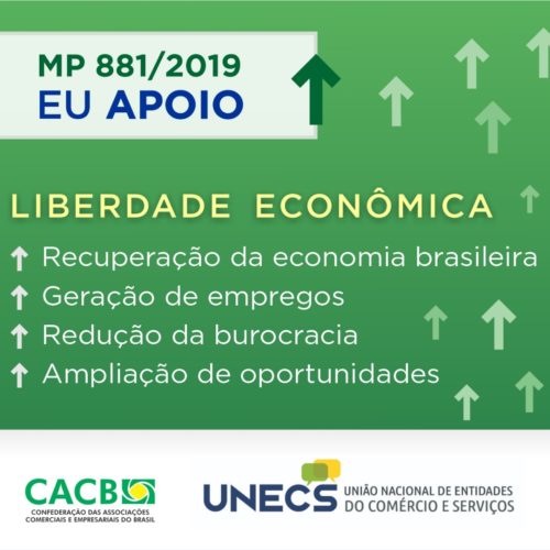 CACB declara apoio à Lei da Liberdade Econômica, MP 881/2019