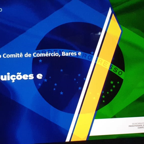 Ministério da Economia se reúne com Comitê de Comércio, Bares e Restaurantes