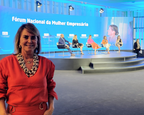 Presidente do CMEC toma posse como conselheira do Fórum Nacional da Mulher Empresária da CNI