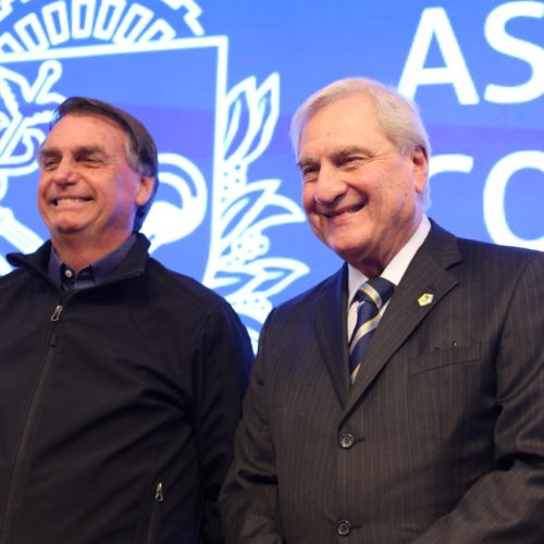 ACSP recebe visita do presidente Jair Bolsonaro em ato solene de inauguração do novo auditório da entidade