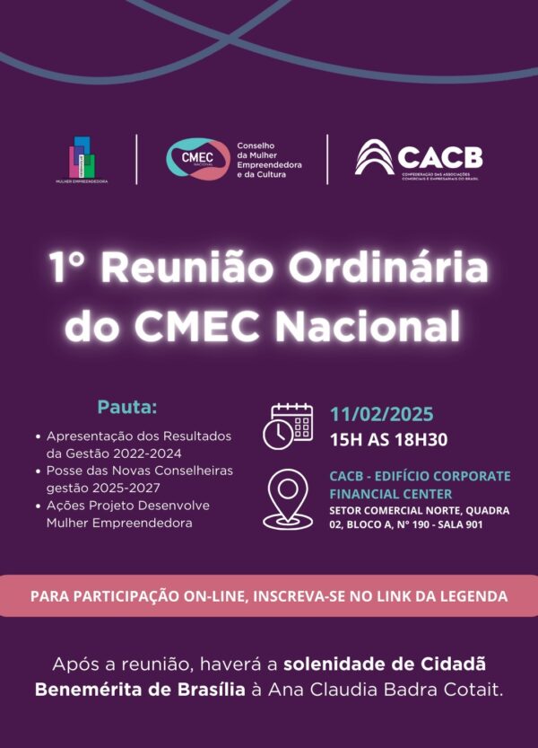 Cmec Form 1º Reunião Ordinária do CMEC Nacional - Confederação das Associações ...
