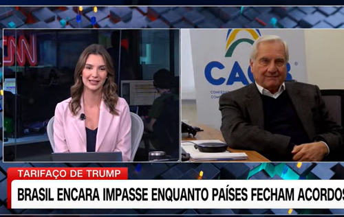 Cotait critica demora do Brasil e alerta para impacto de tarifa dos EUA, em entrevista à CNN Money
