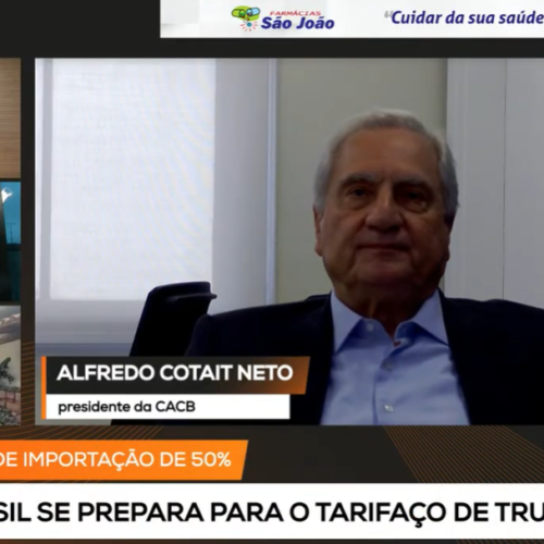 À Rádio Gaúcha, Cotait alerta para impacto do tarifaço em pequenas empresas brasileiras